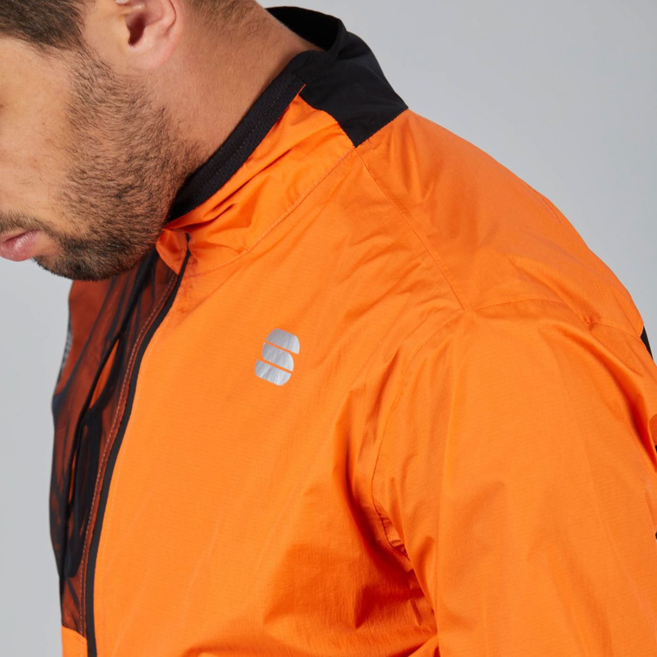 SPORTFUL DR, pánska cyklistická bunda, oranžová (M)