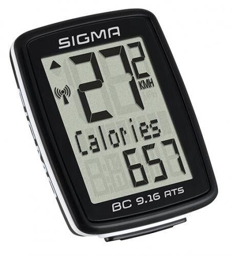 SIGMA Cyklocomputer BC 9.16 ATS Topline 016 - bezkáblový