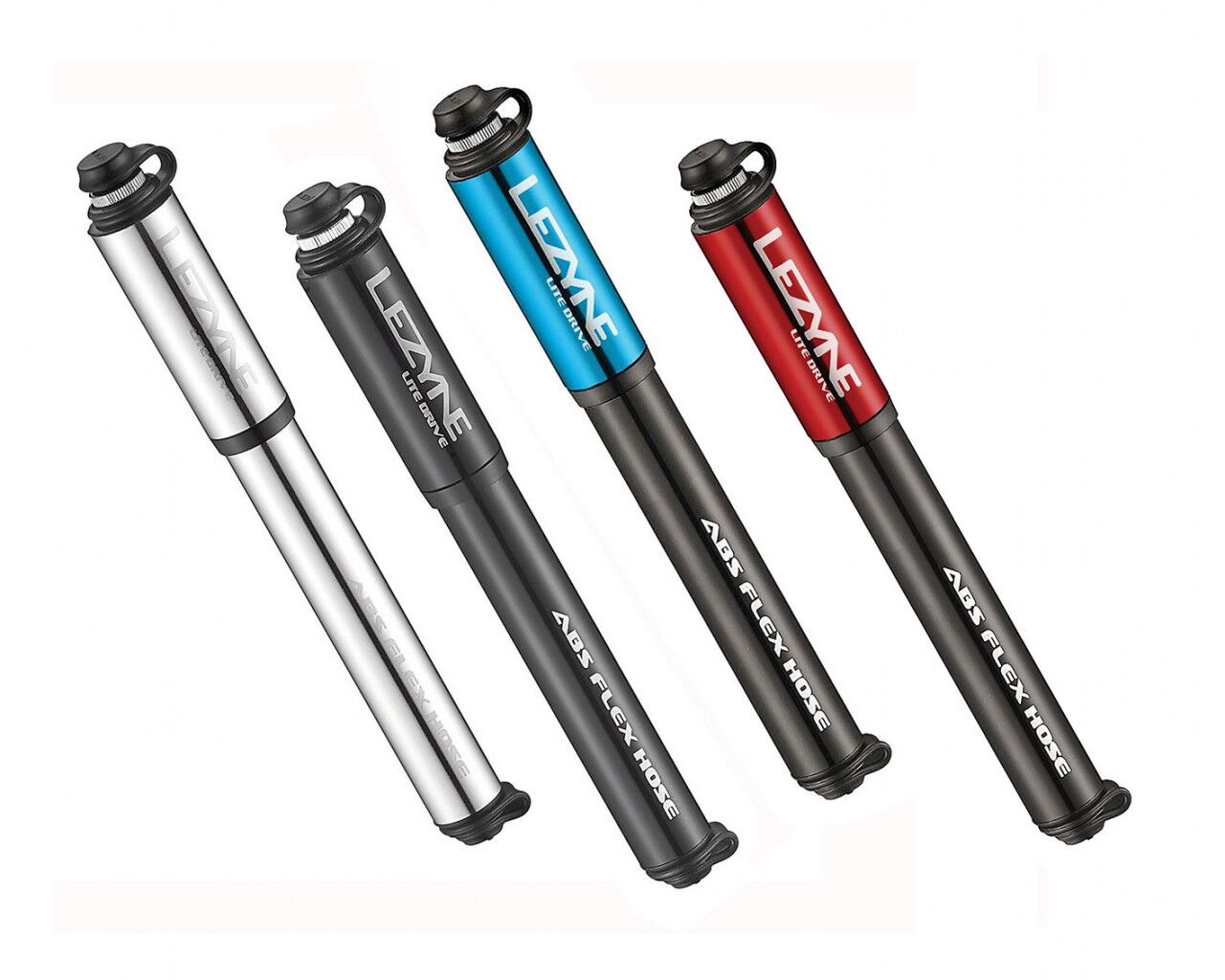 Minipumpa pre cyklistov LEZYNE Lite Drive – M, červená