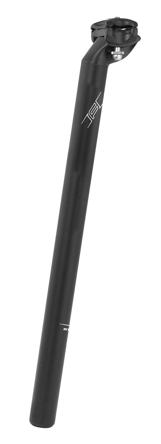 FORCE sedlovka BASIC P4.2 400 mm, matná čierna-27,2mm