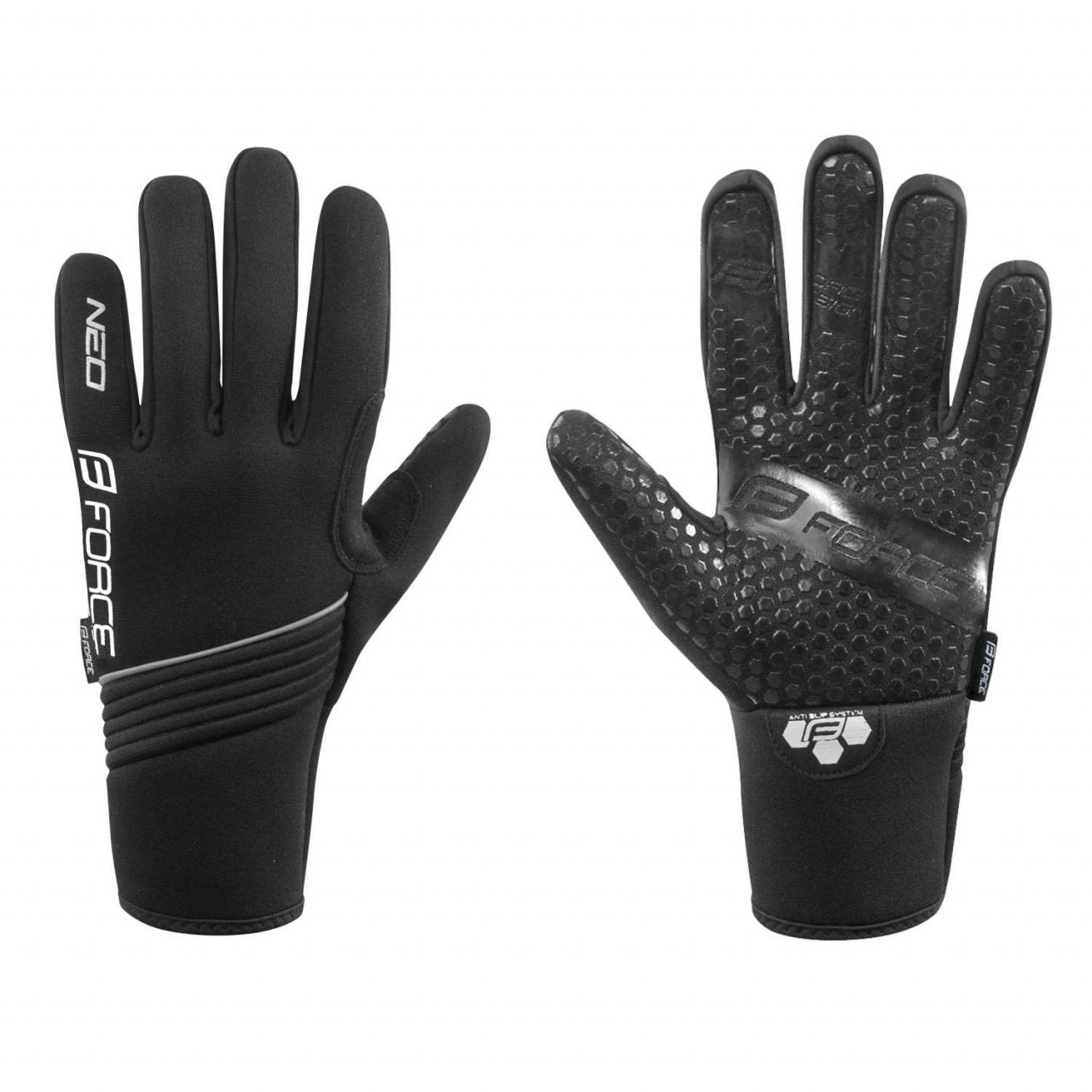 4655 force rukavice zimne neopren neo cierne vel xxl dc445e8d94d8df75e28babd9fb7ef5f4