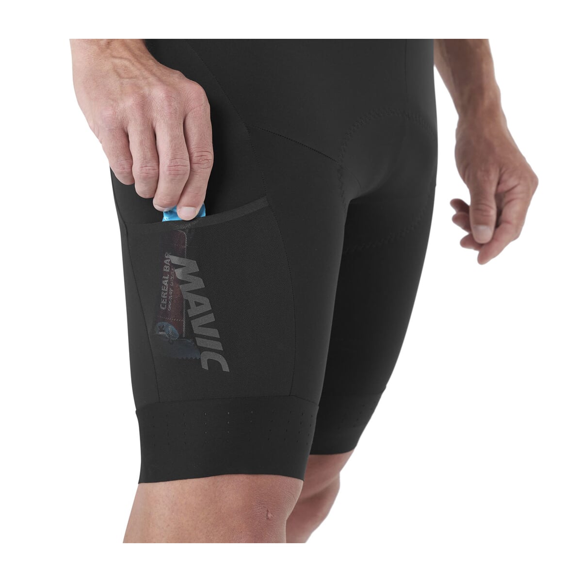 MAVIC ALLROAD CARGO BLACK pánske krátke nohavice s vložkou