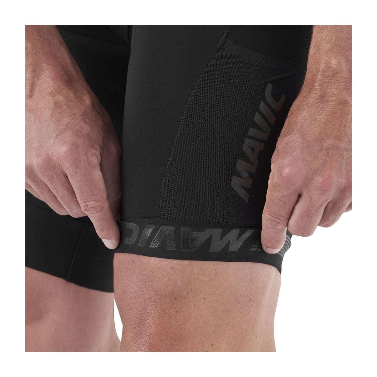 MAVIC ALLROAD CARGO BLACK pánske krátke nohavice s vložkou