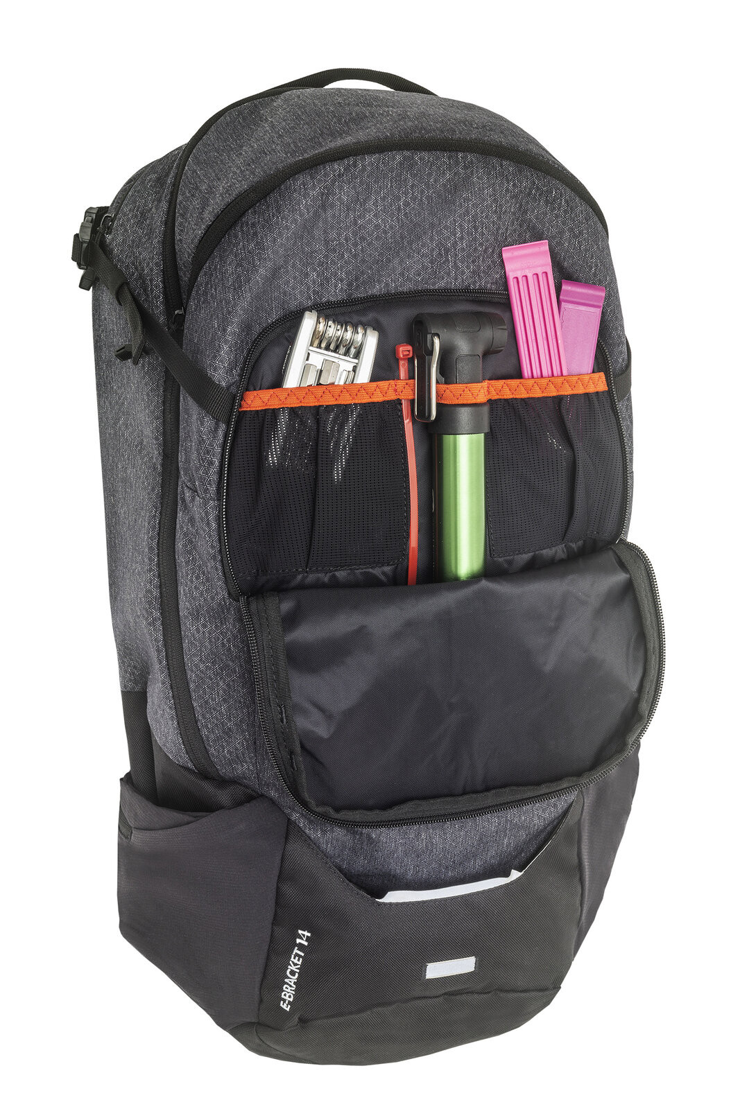 Vaude cyklistický batoh eBracket 14, unisex, black