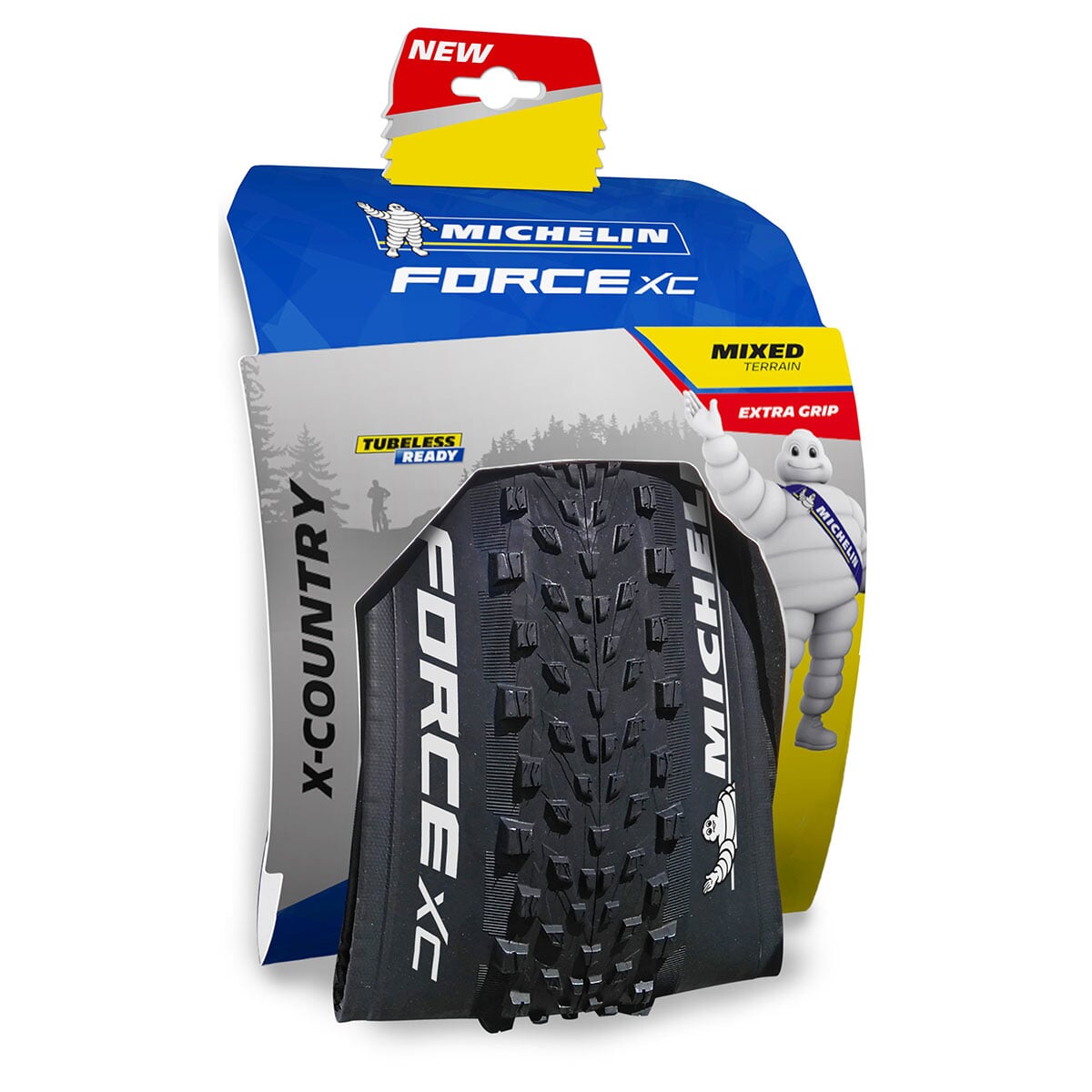 Plášť MICHELIN  FORCE XC 29X2.25 COMPETITION LINE KEVLAR TS TLR