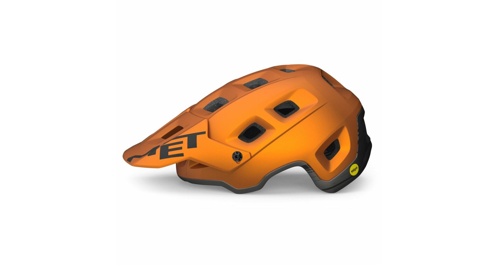 MET Terranova MIPS MTB prilba oranžová titánová metalíza S