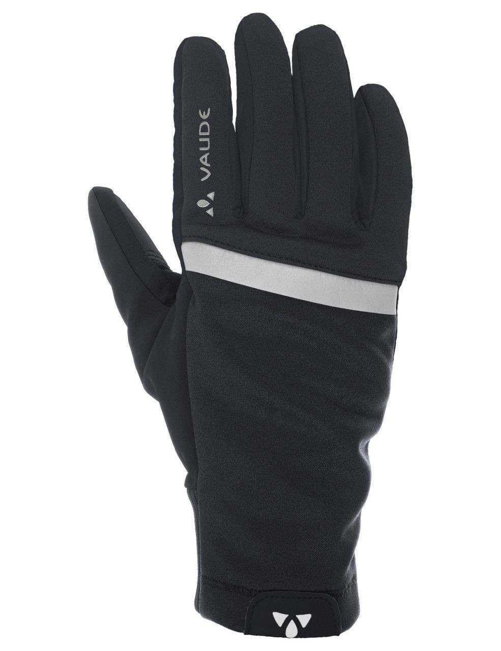 Vaude cyklistické rukavice Hanko, unisex, black uni