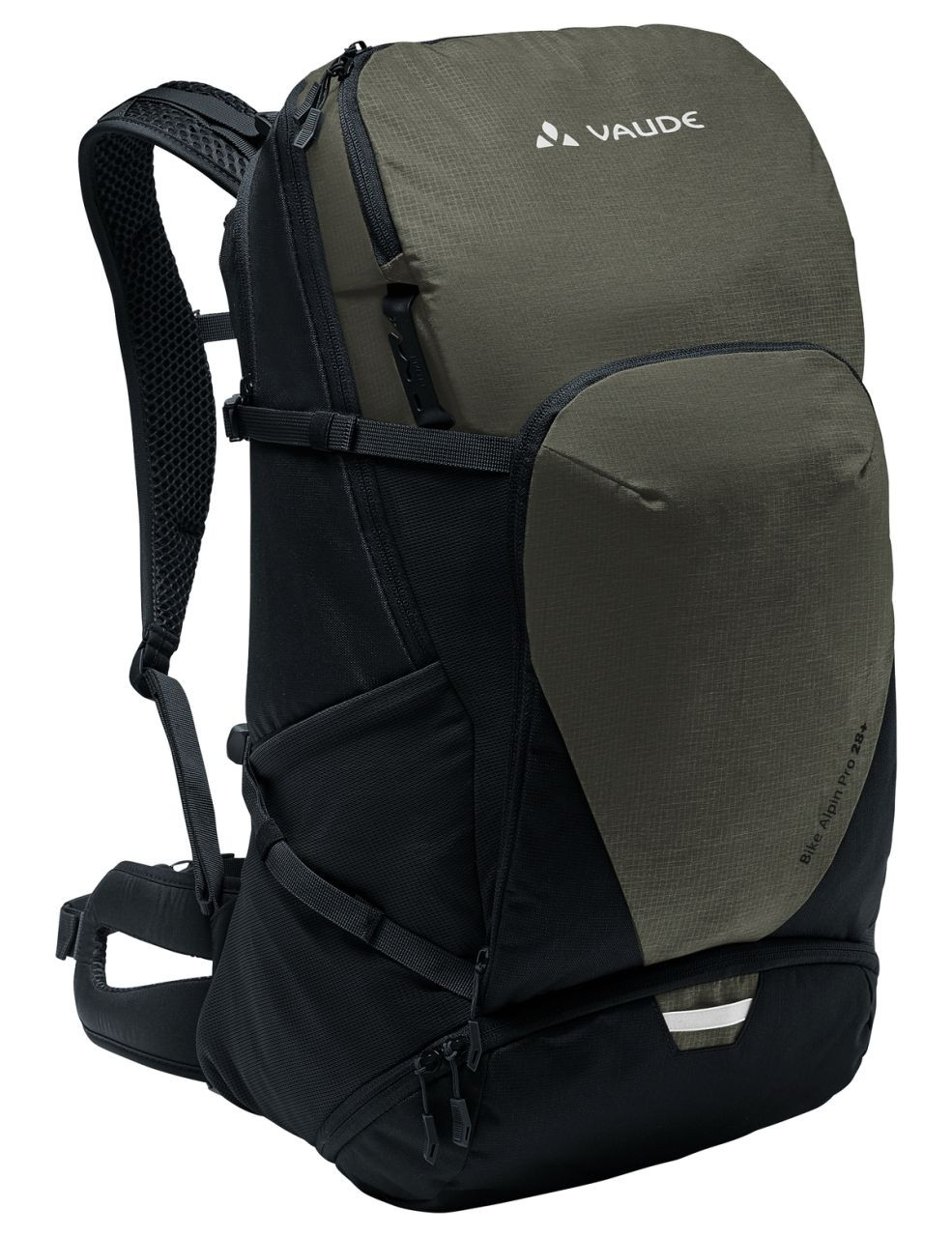 Vaude cyklistický batoh Bike Alpin Pro 28 +, unisex, khaki