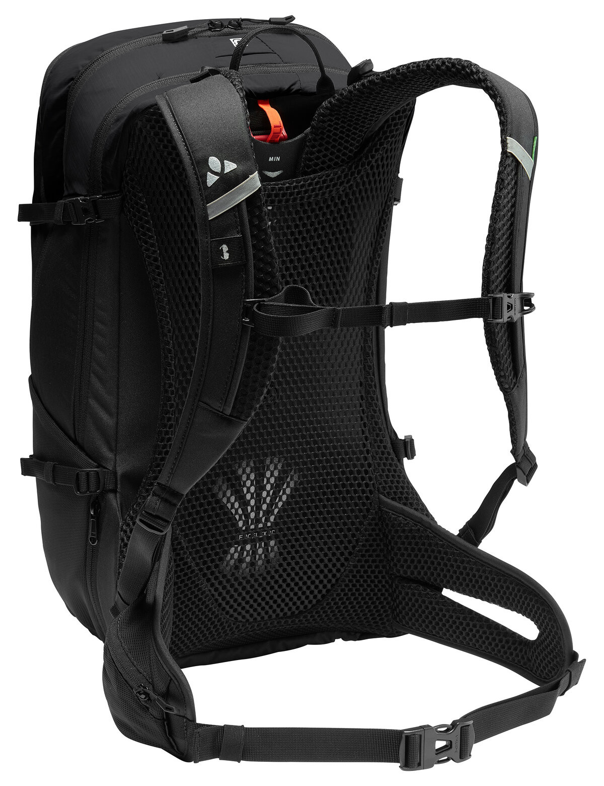 Vaude cyklistický batoh Bike Alpin 30+5, unisex, black