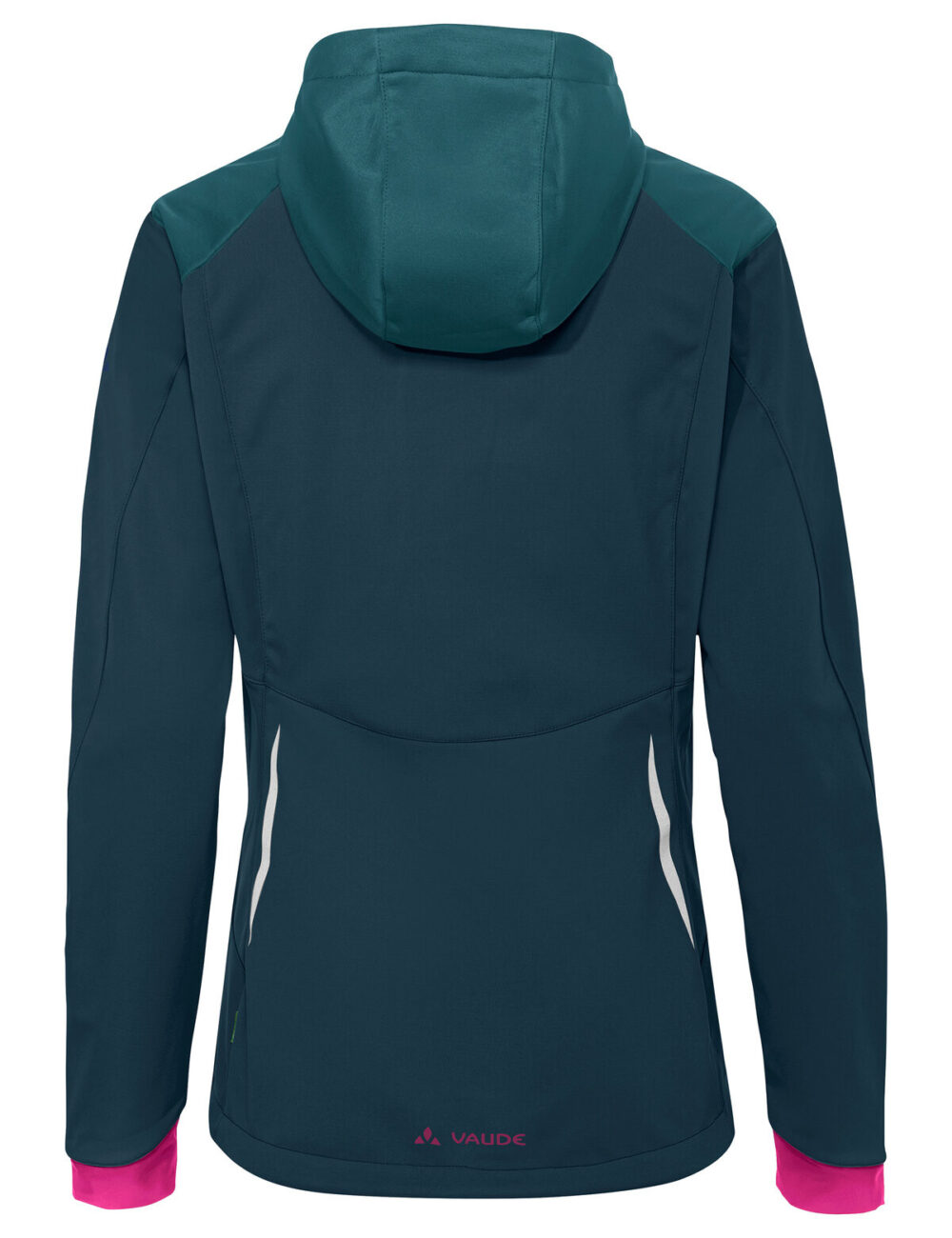 Vaude cyklistická bunda Qimsa Softshell, dámska, dark sea