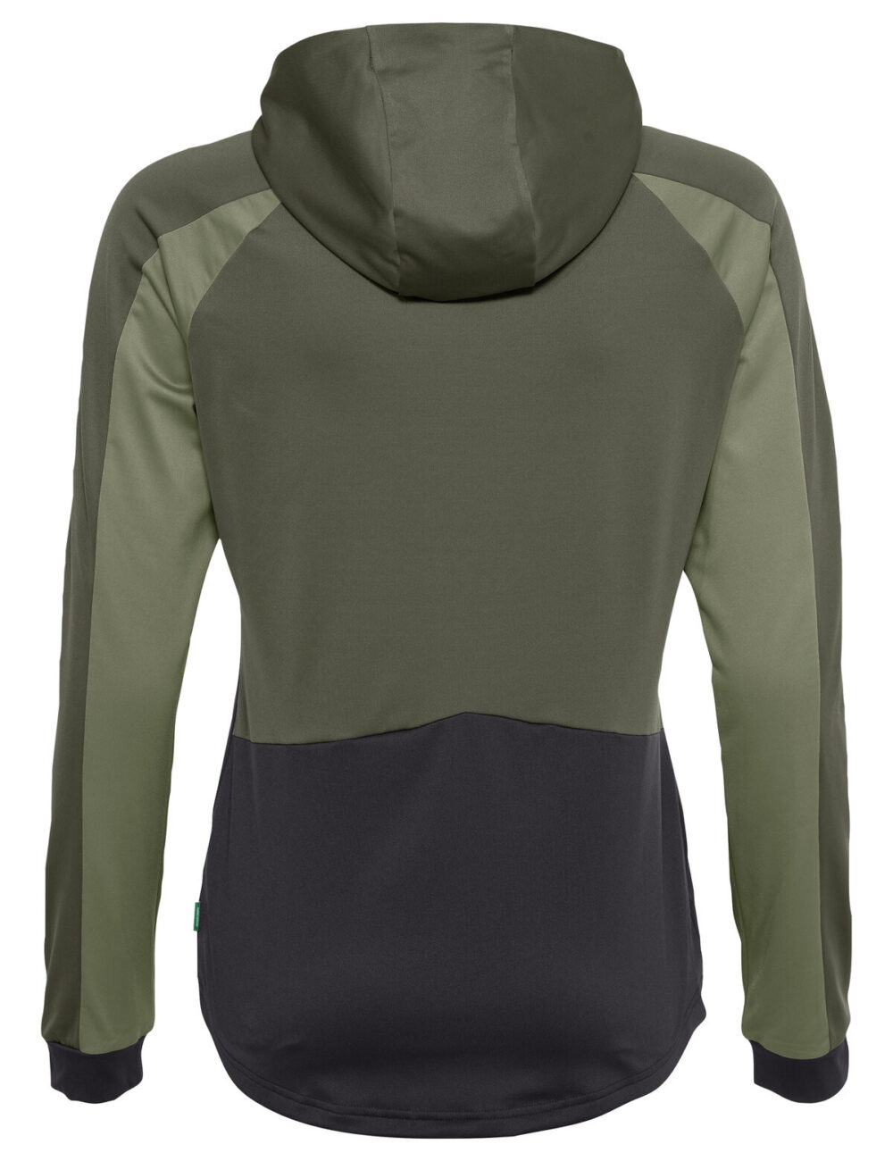 Vaude cyklistický dres Qimsa LS Shirt II, dámsky, khaki
