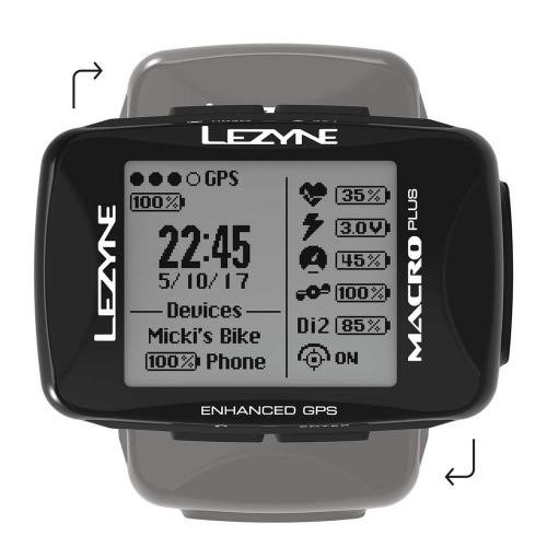 LEZYNE Cyklocomputer Macro PLUS GPS