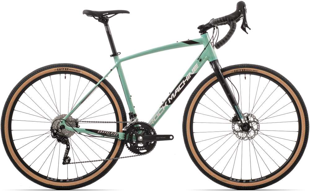 Rock Machine Gravelride 500/Gloss Mint/Silver/Black/700Cx54cm (M)