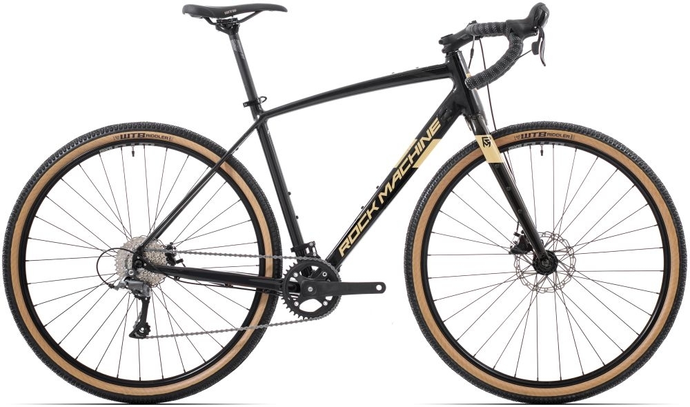 Rock Machine Gravelride 200 Gloss Black/Sand / 700Cx54cm (M)