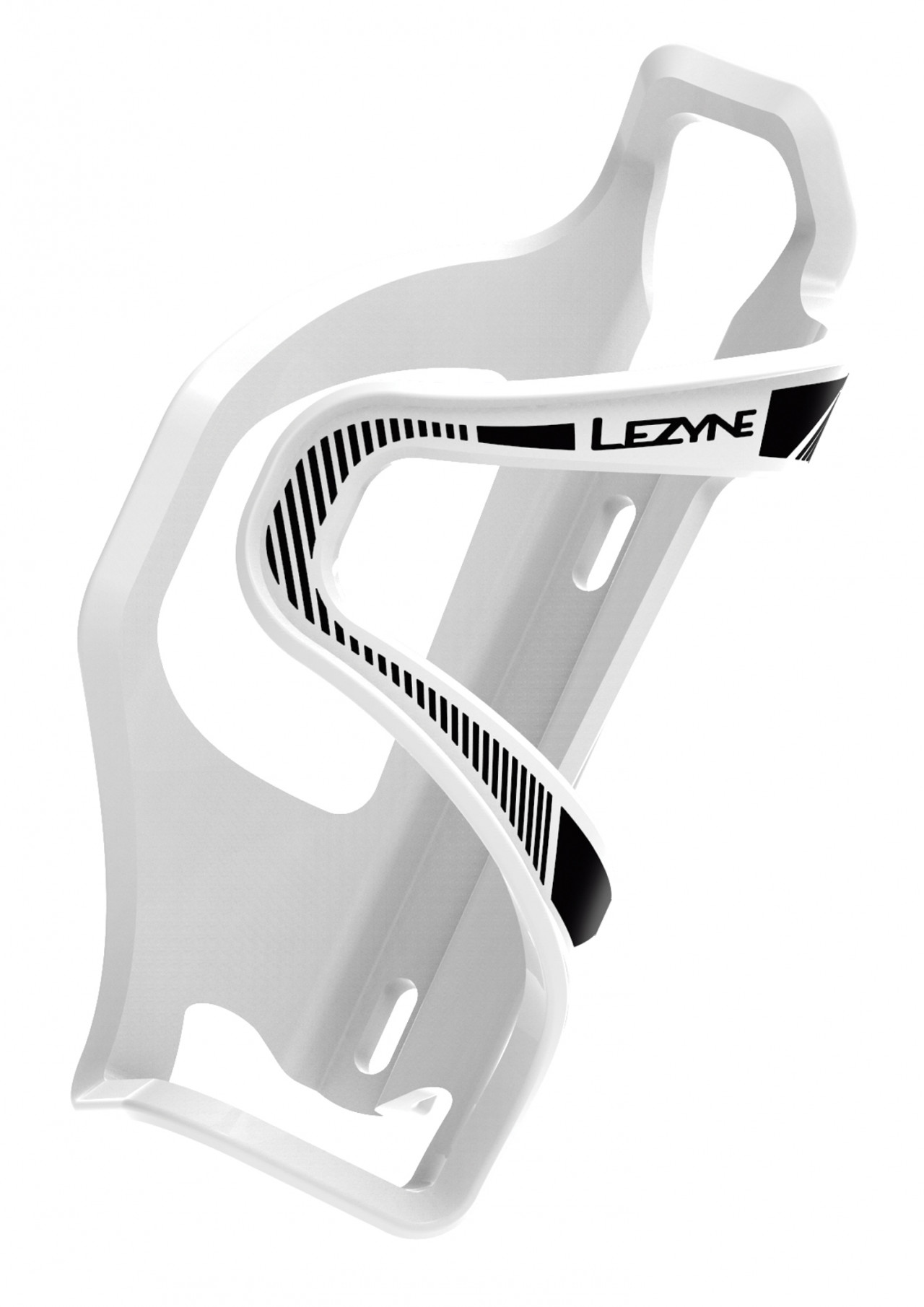 Lezyne košík na fľašu Flow Cage SL Enhanced, biely