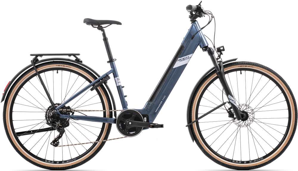 Rock Machine Crossride e450 Touring/Gloss Metallic Navy/Silver/29x17.0" (M)