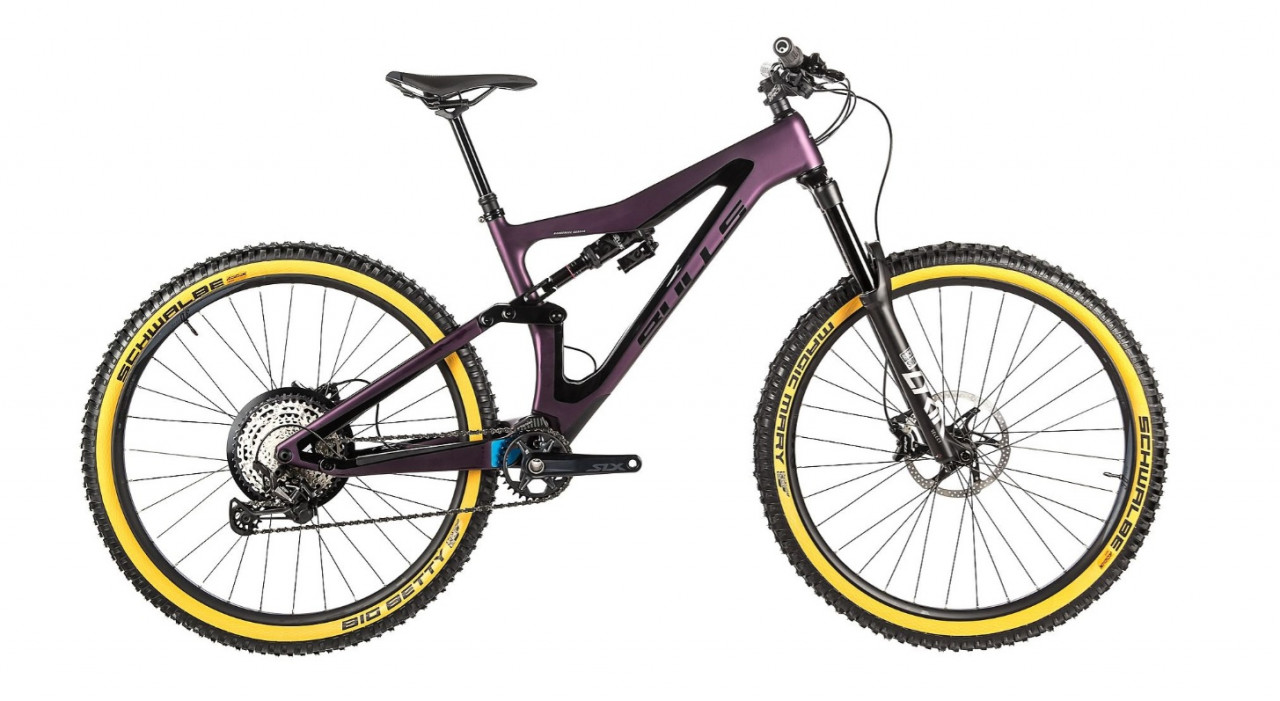 BULLS Bicykel WILD CREED RS fialovo-čierny (XL)