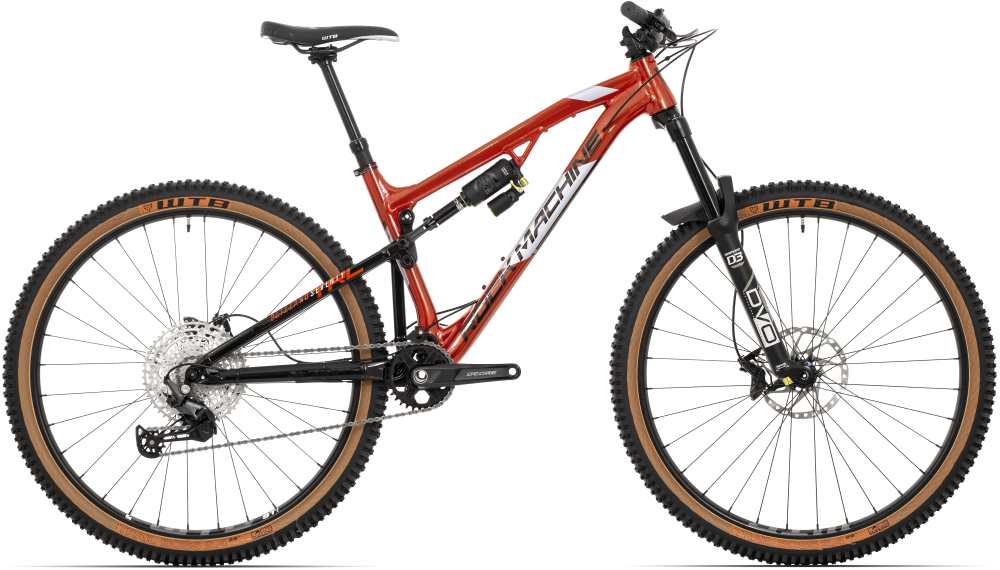 Rock Machine Blizzard TRL 70-29/Gloss Metallic Orange/Silver/Black/29x21.0" (XL)