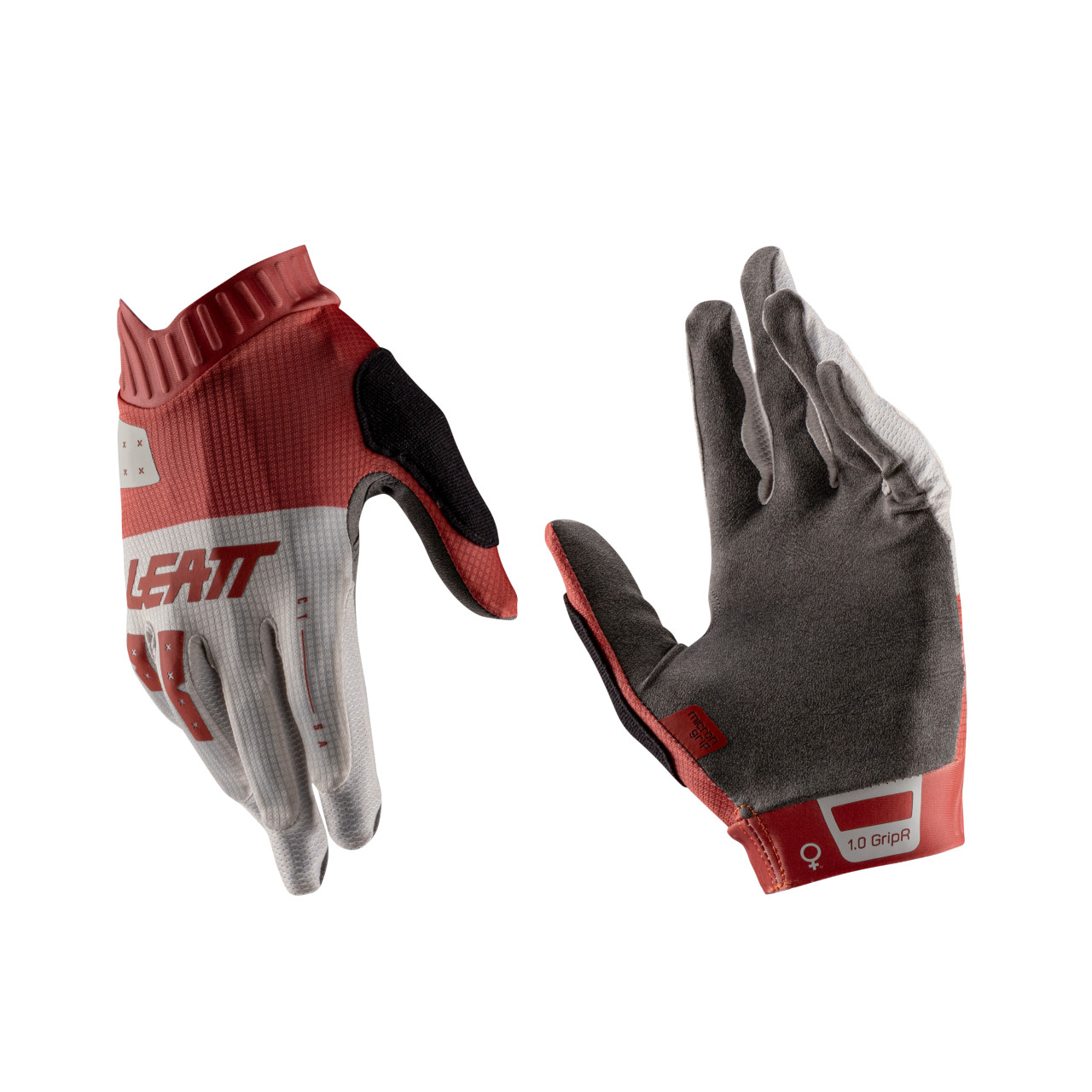 LEATT rukavice MTB 1.0 GripR Women, Dusty Red