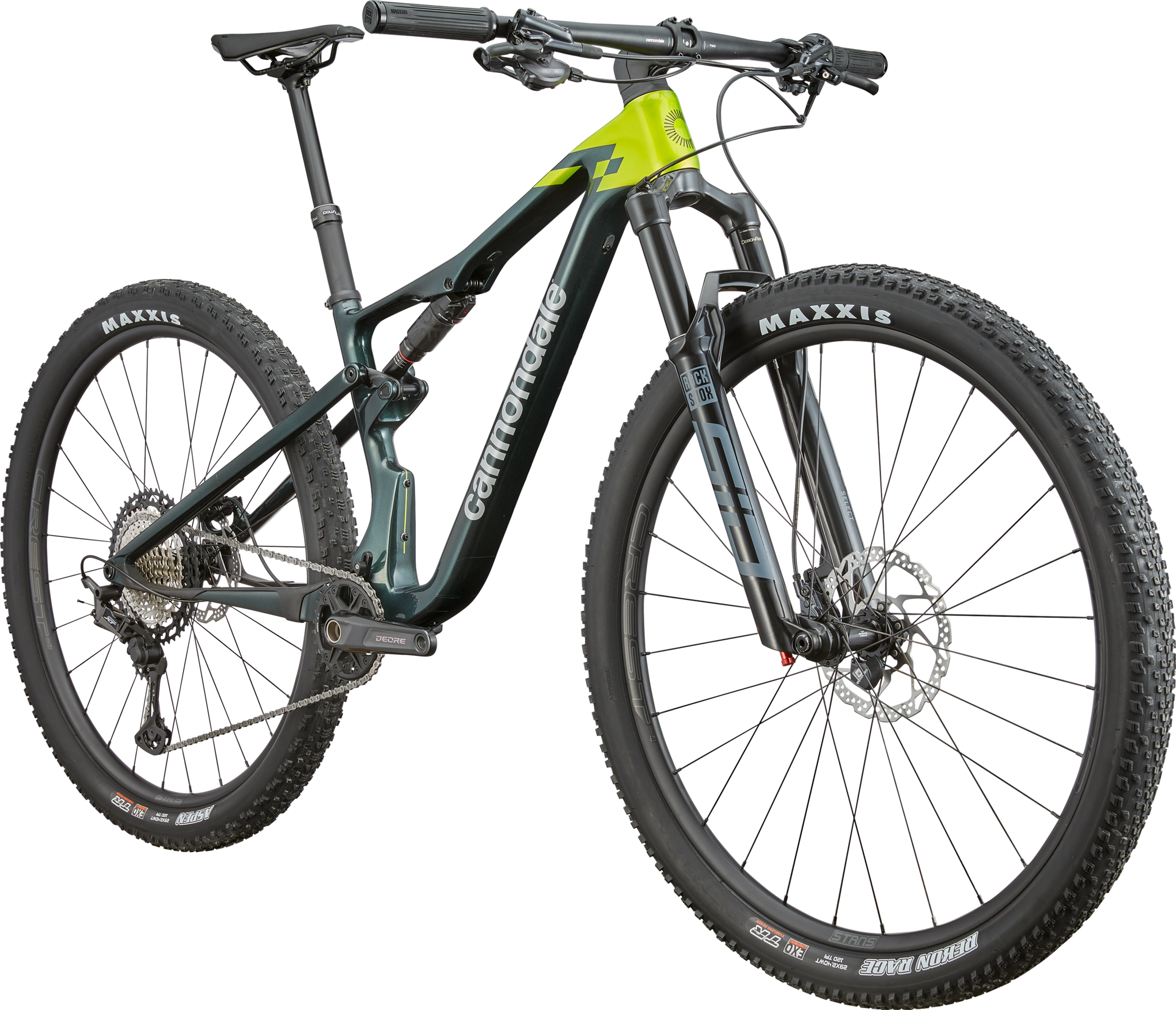 C24_C24403U_Scalpel_Crb_3_GMG_3Q CANNONDALE Scalpel 29" Carbon 3 gunmetal green (M)
