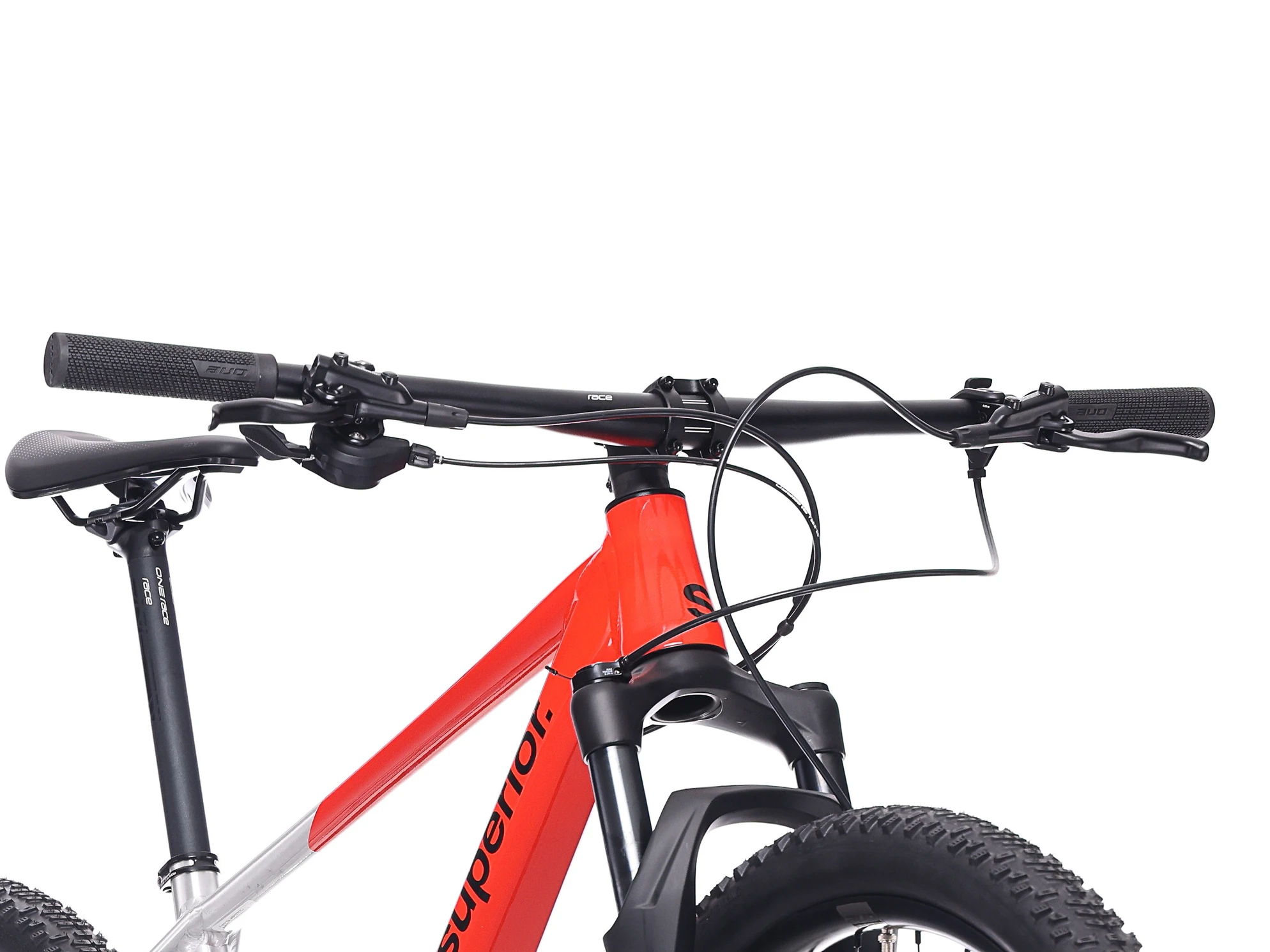 Superior XP 6.2 / Gloss Brushed Alu / Red / 23.0"(XXL)