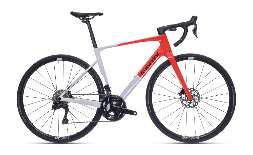 Superior XR 9.5 GF / Gloss Grey / Red (M)