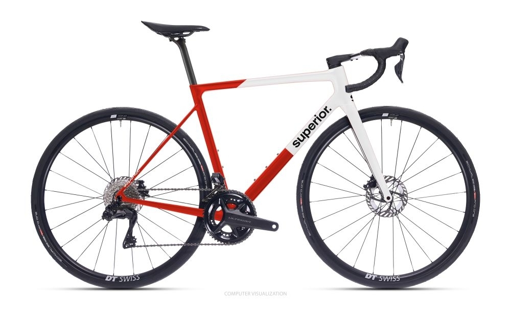 SUPERIOR RR 9.4 / Gloss Red / White / 560mm (L)