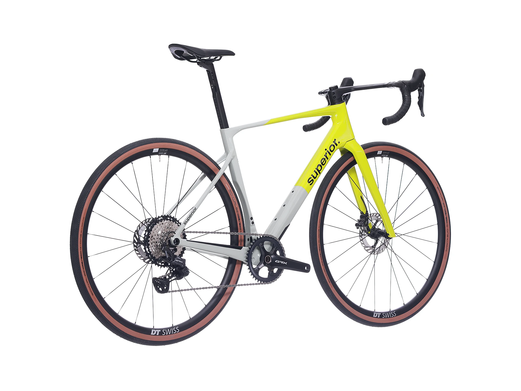 SUPERIOR XR 9.7 GR / Gloss Grey / Racing Yellow / 520mm (S)