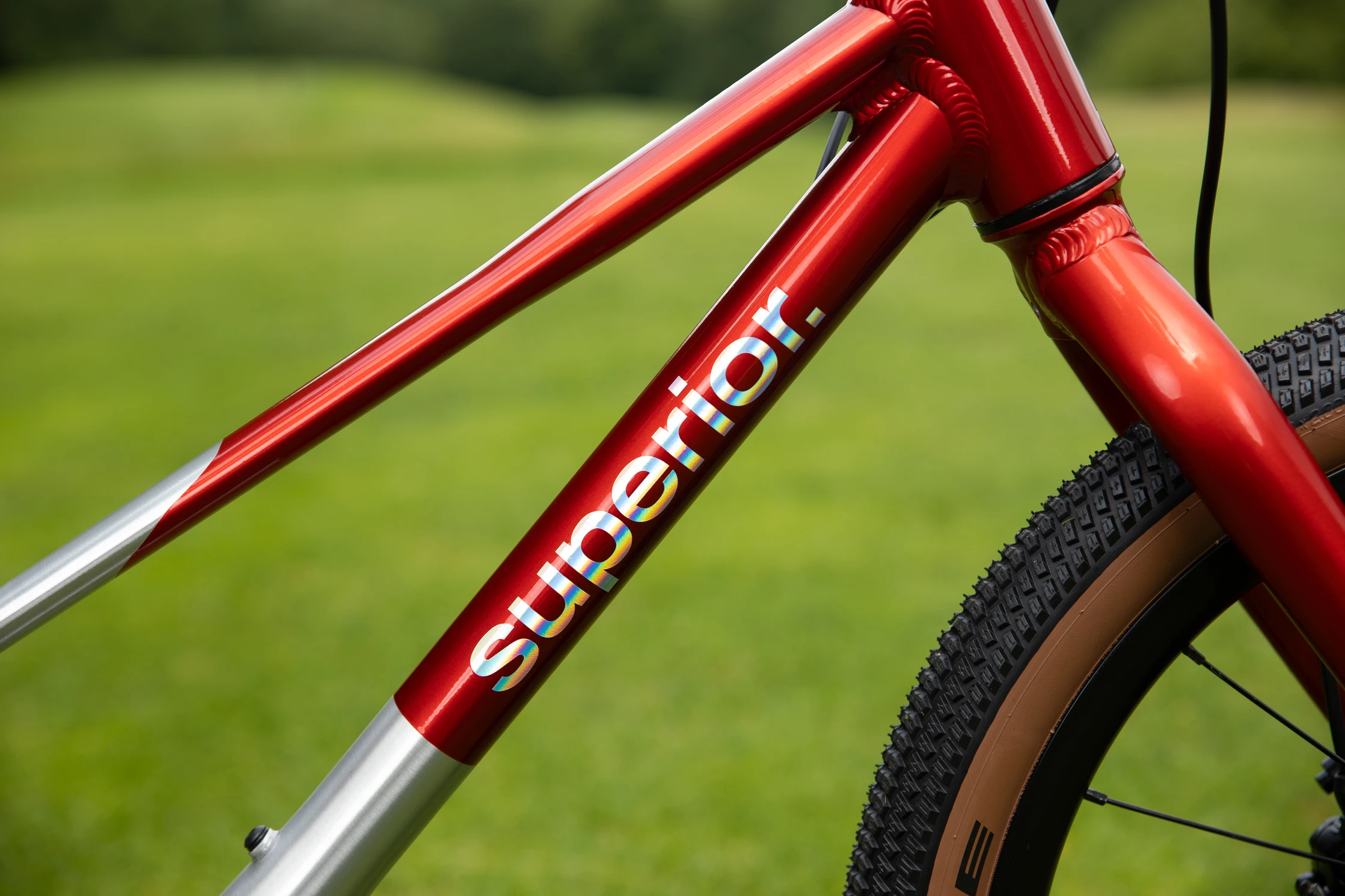Bicykel Superior TEAM 20 / Gloss Brushed Alu / Red / 9.0"