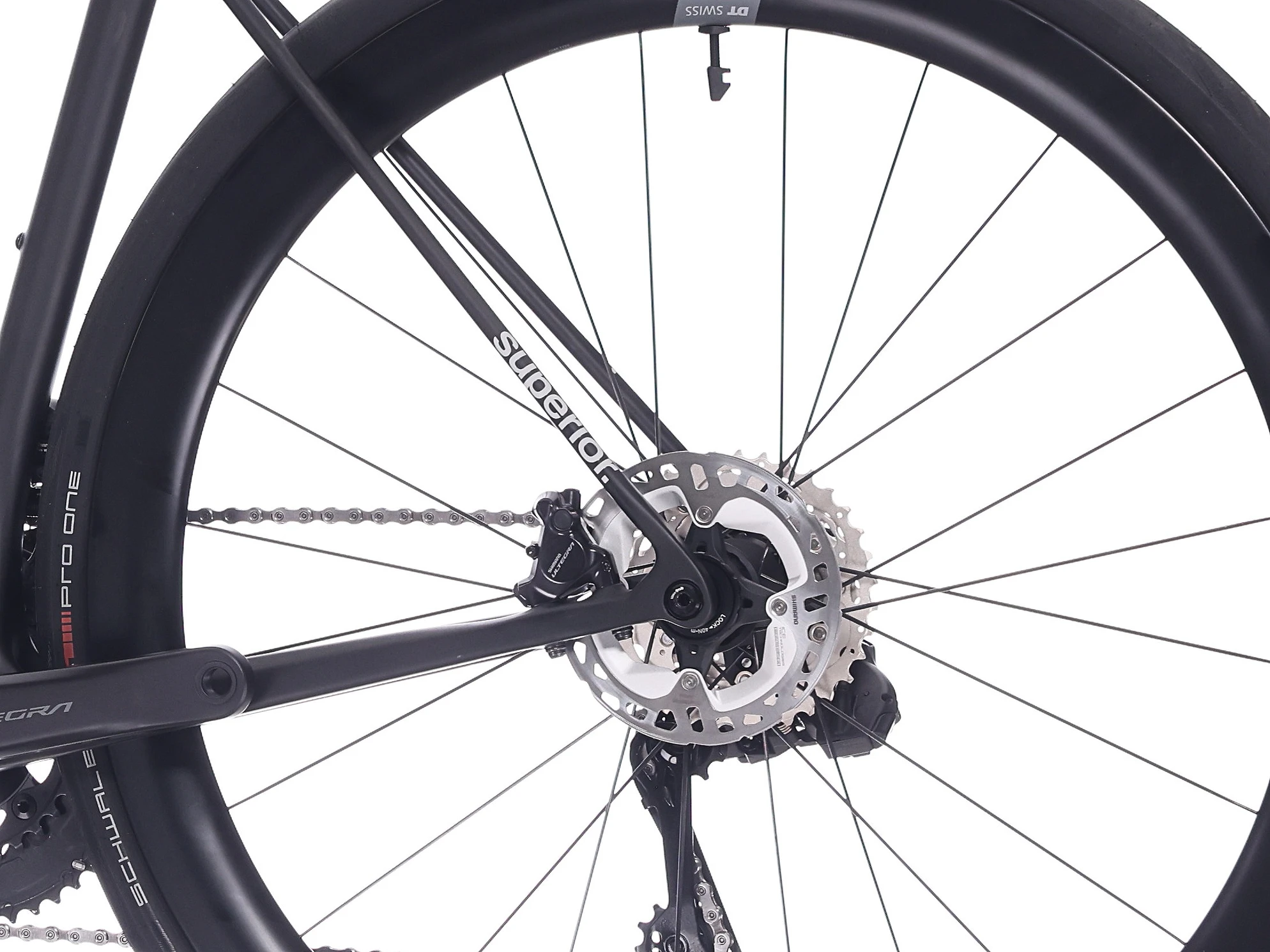 SUPERIOR RR 9.8 / Matte Carbon / White / 520mm (S)