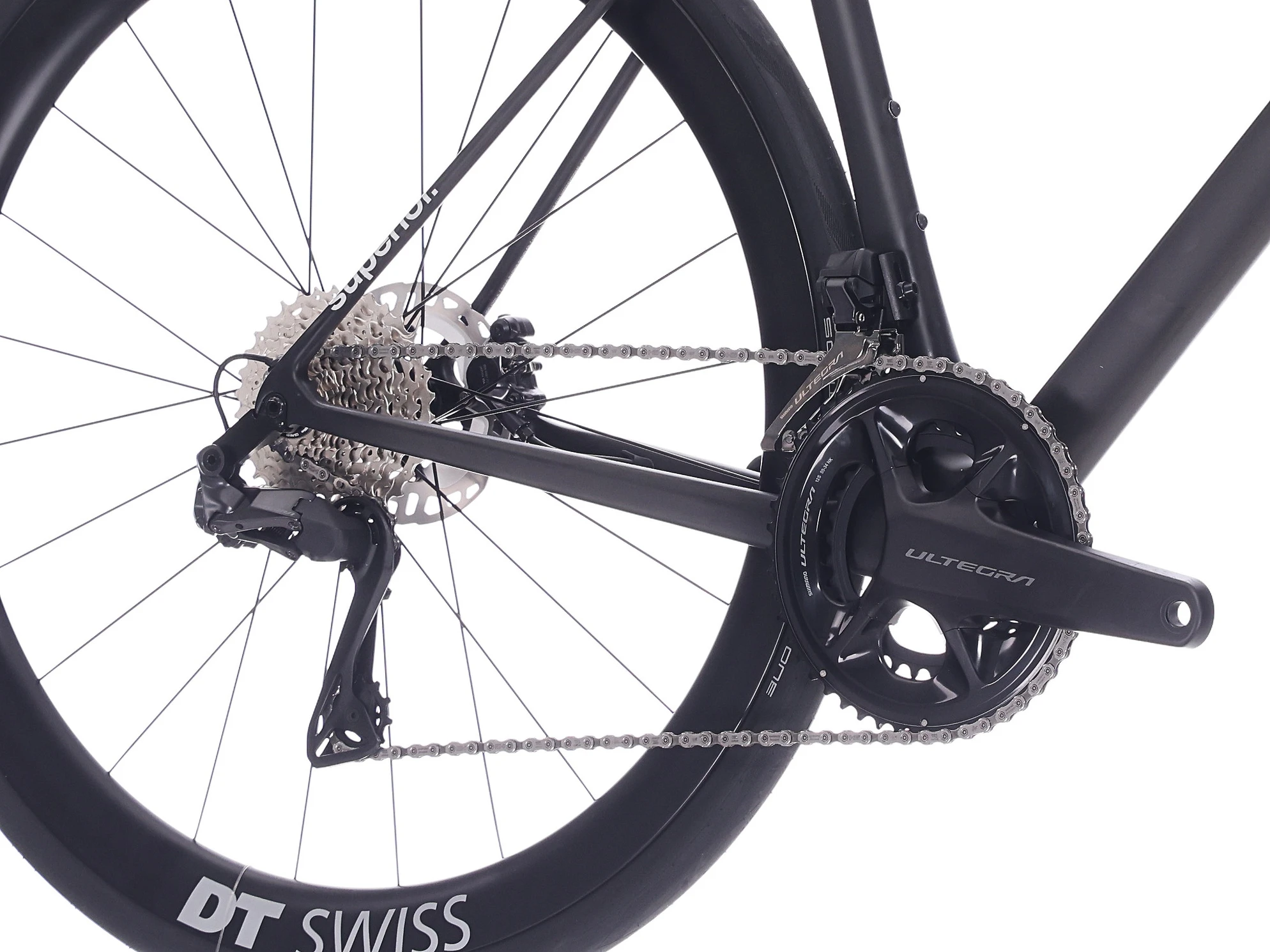 SUPERIOR RR 9.8 / Matte Carbon / White / 520mm (S)