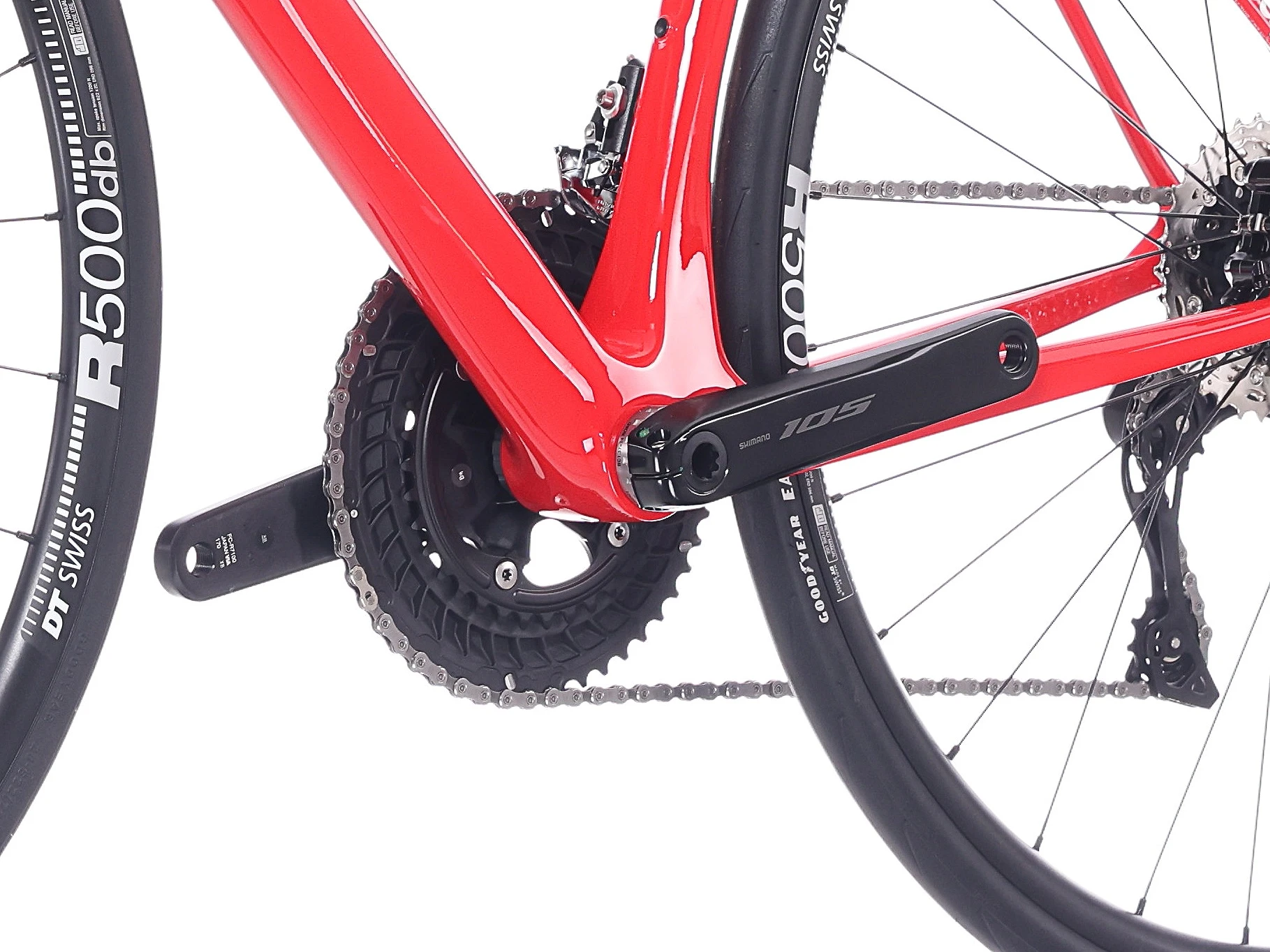 SUPERIOR RR 9.4 / Gloss Red / White / 560mm (L)