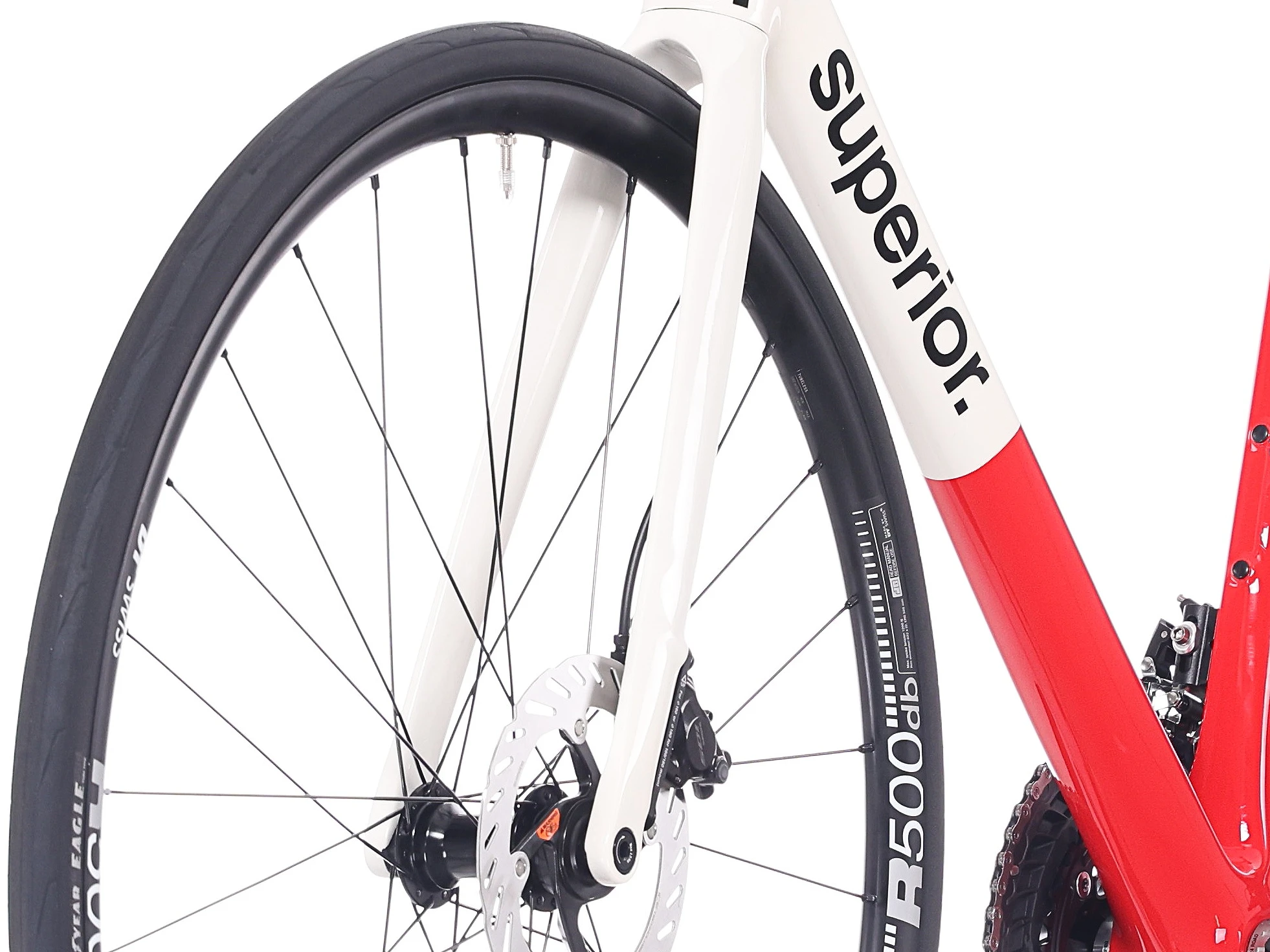 SUPERIOR RR 9.4 / Gloss Red / White / 560mm (L)