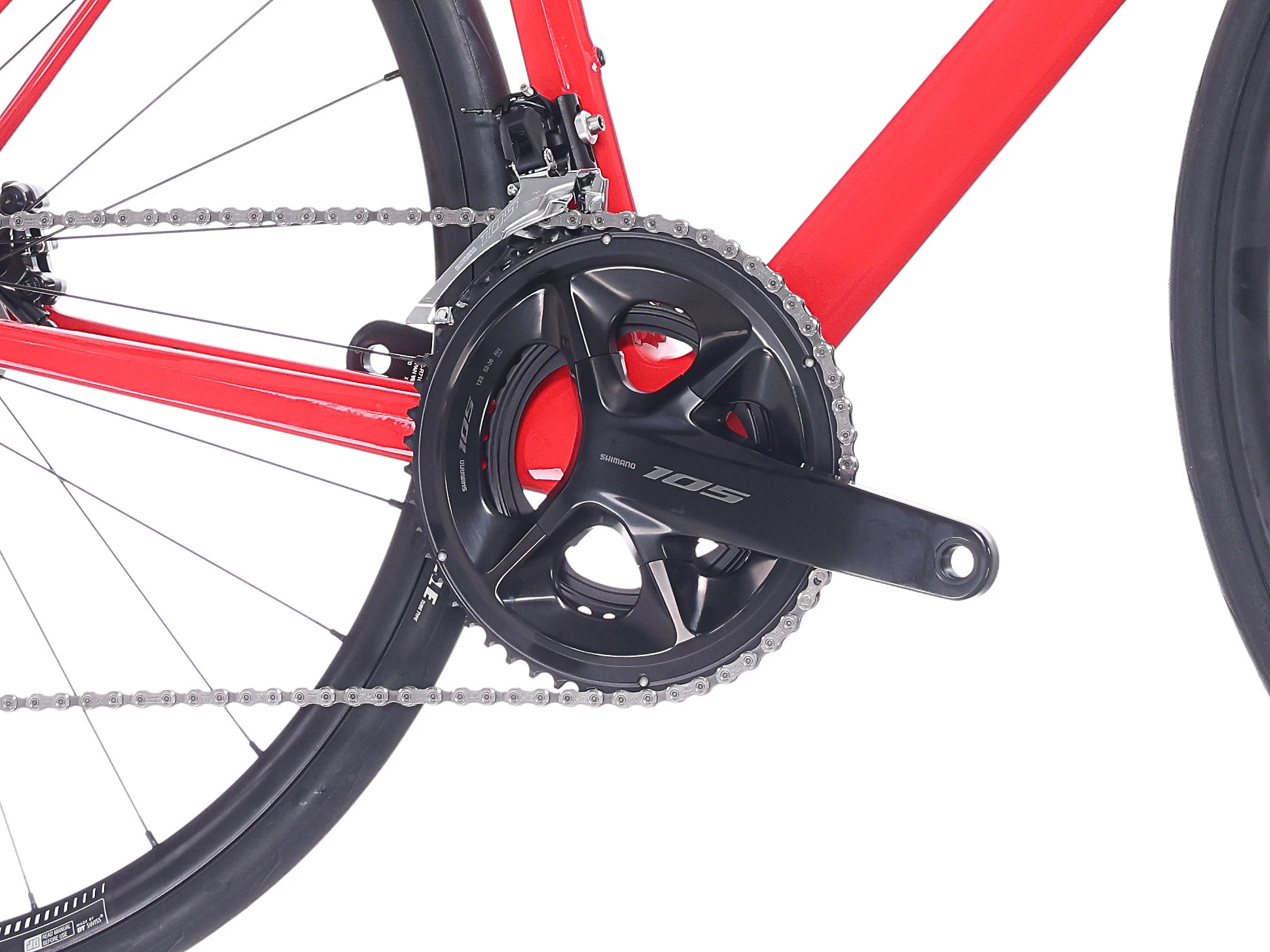 SUPERIOR RR 9.4 / Gloss Red / White / 580mm (XL)