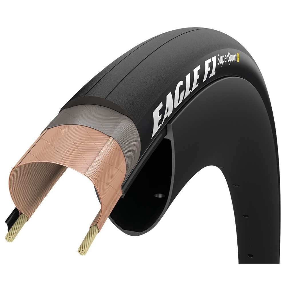 Plášť Goodyear Eagle F1 SuperSport R, Tube Type 700x28 / 28-622, Black