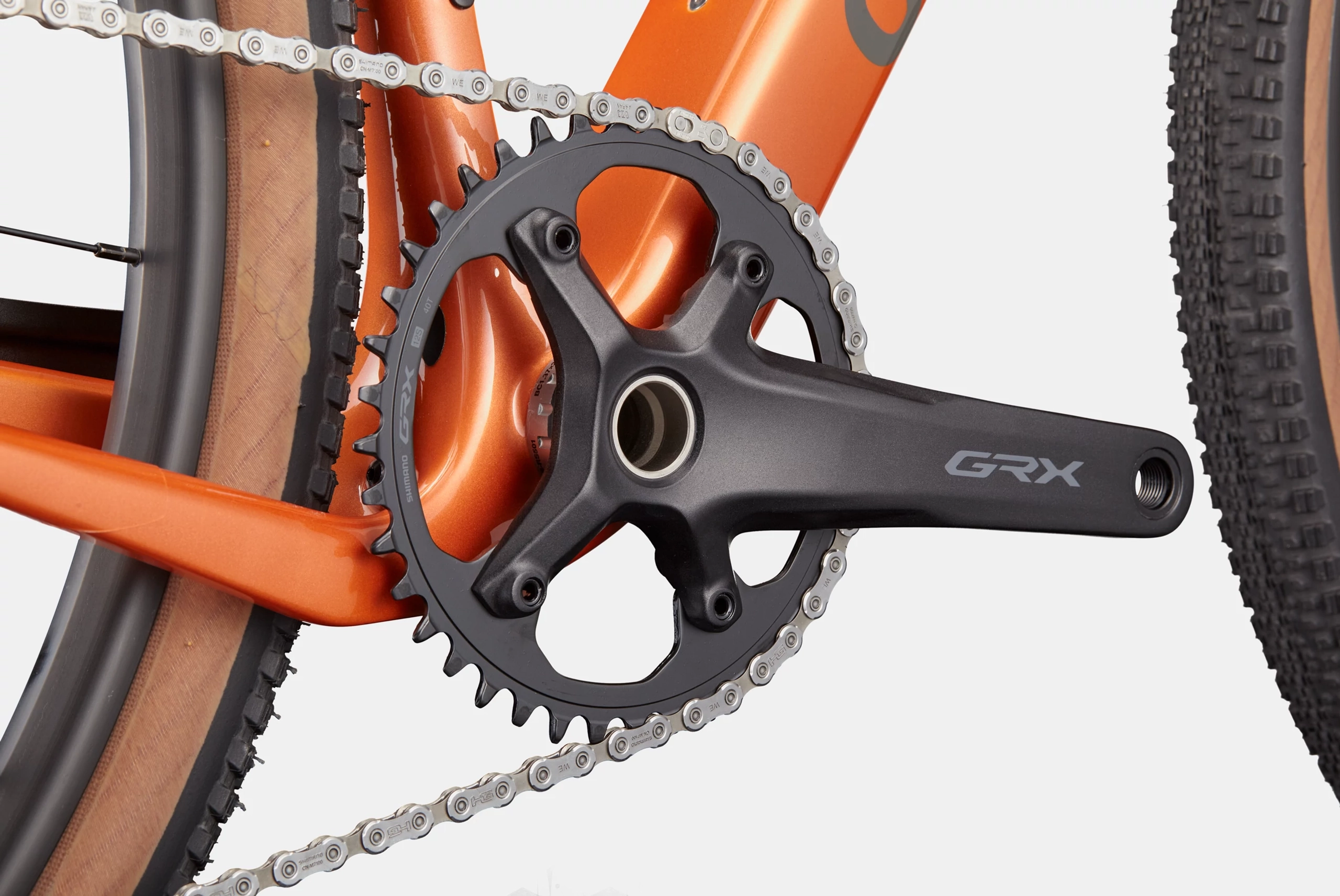 CANNONDALE Topstone Carbon 3 GRX 1X orange slice (47)