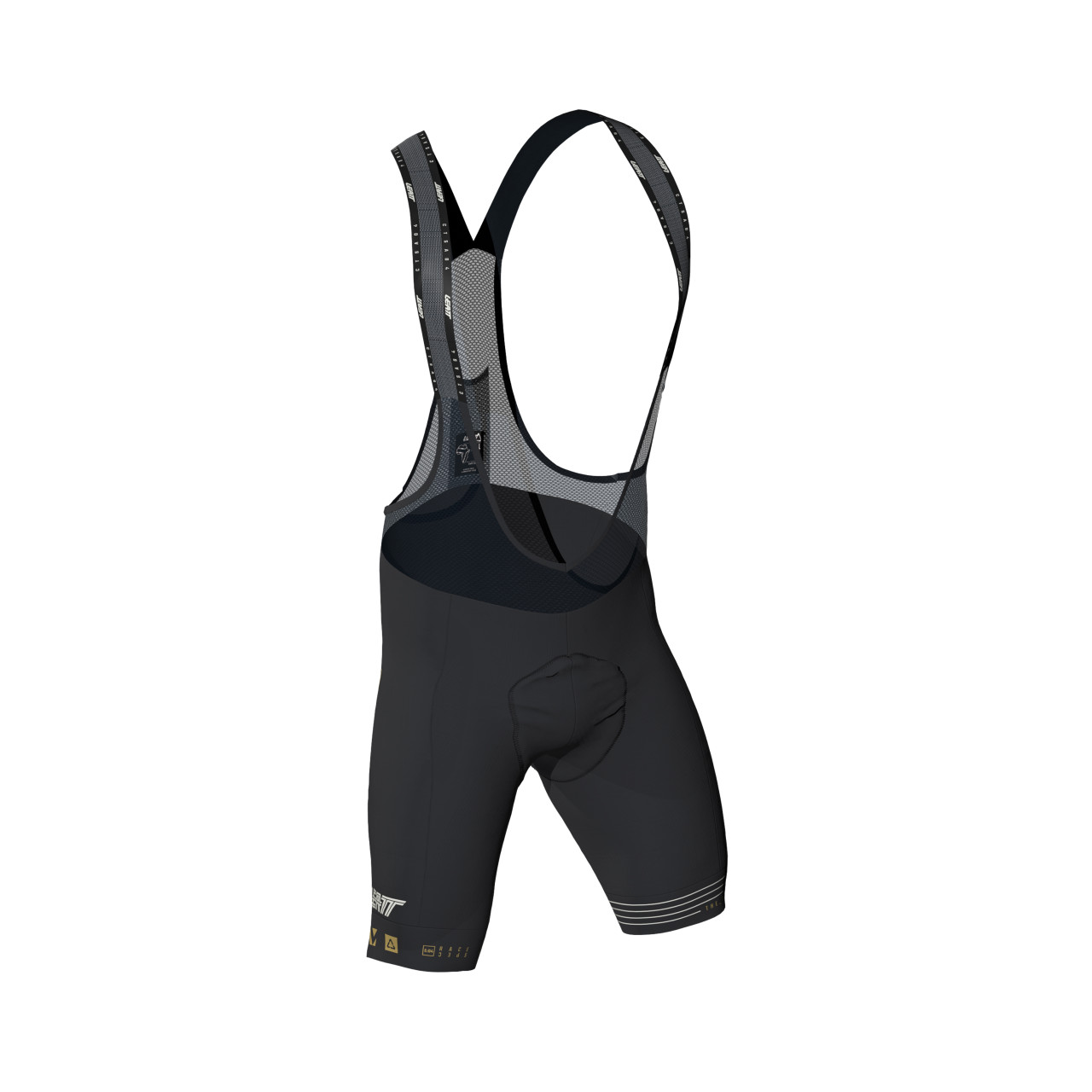 LEATT cyklistické krátke gate Bib MTB Endurance 6.0 Racing Black
