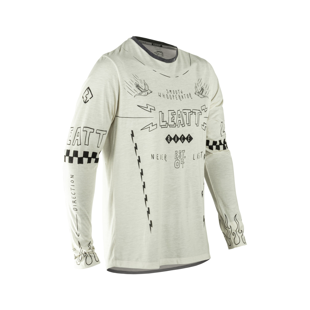 LEATT dres dlhý rukáv MTB Gravity 3.0, Cream White