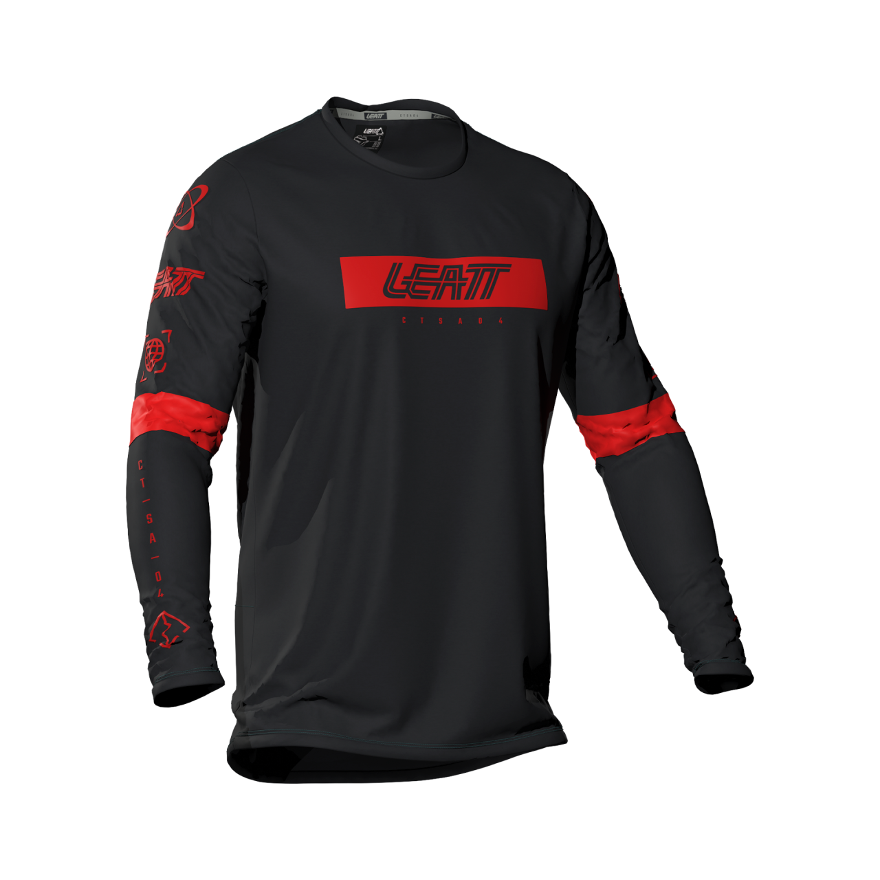 LEATT dres dlhý rukáv MTB Gravity 3.0  Junior, Black