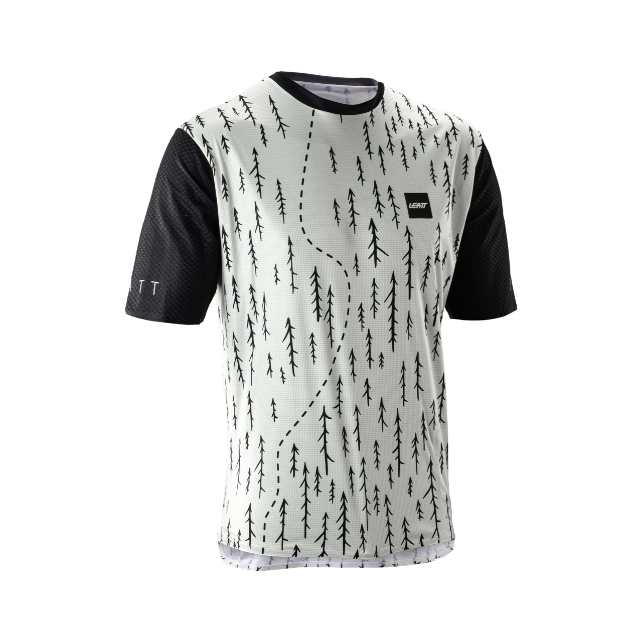 LEATT dres krátky rukáv MTB Trail 3.0, Trails White