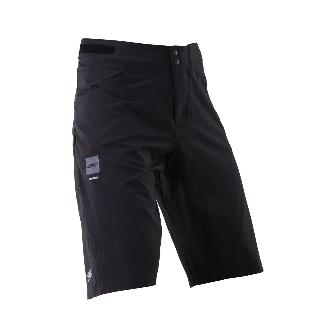 LEATT šortky MTB Trail 2.0, Ghost Black
