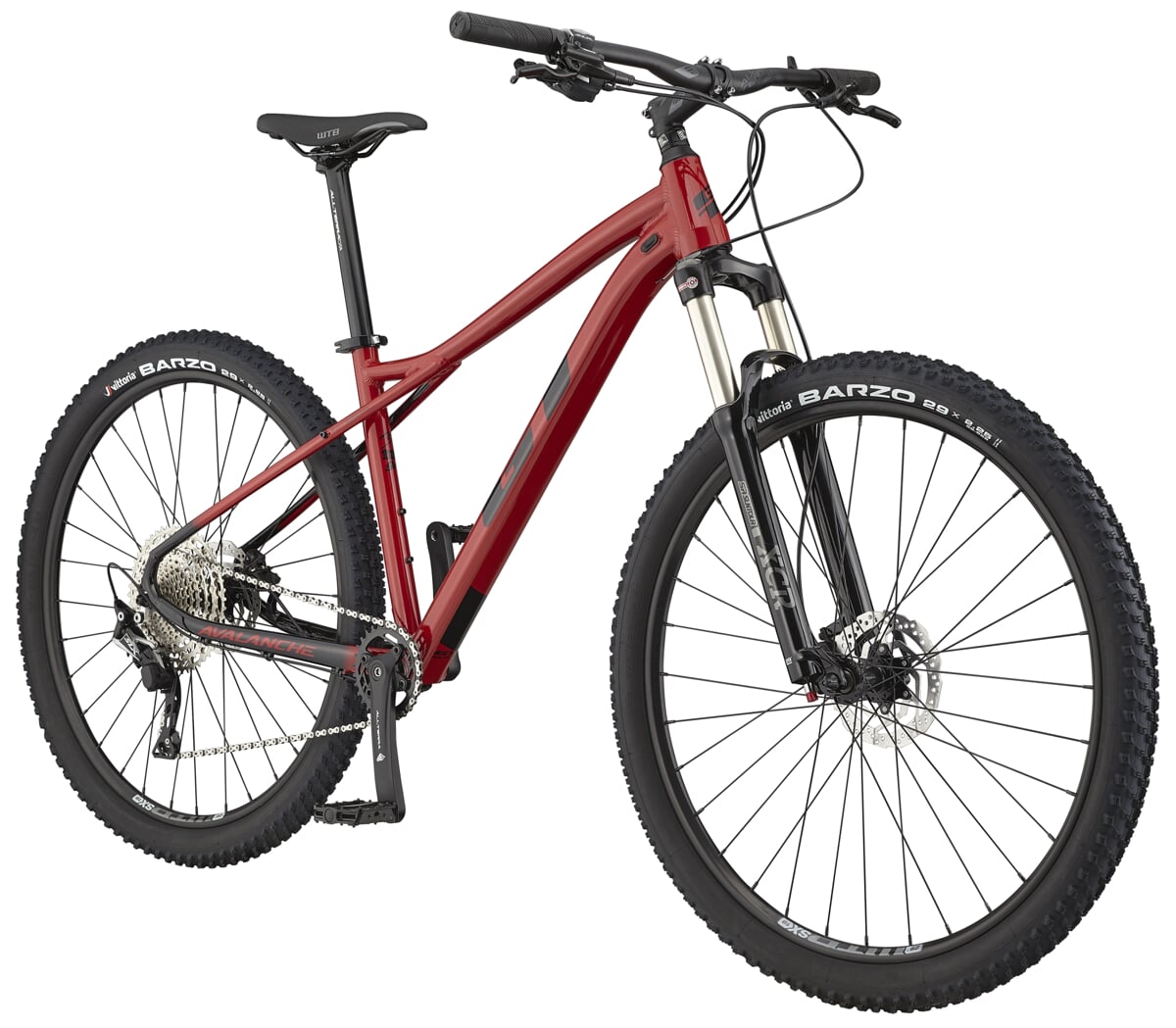 GT AVALANCHE 29" ELITE červená XL