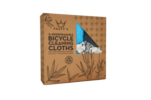 PEATY'S BAMBOO BICYCLE CLEANING CLOTHS