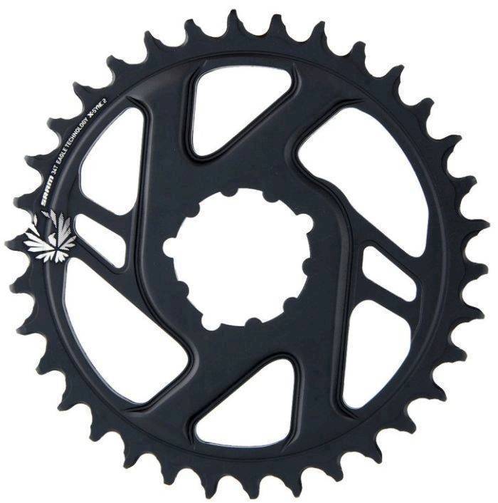 SRAM CR X-SYNC EAGLE CF 34T DM 3 Offset B BLK