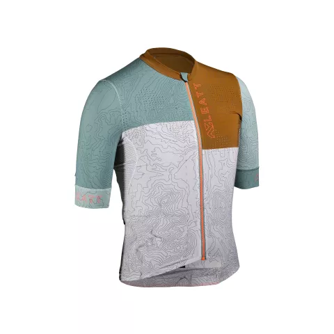 LEATT cyklistický dres krátky rukáv MTB Endurance 5.0, dámsky,  White