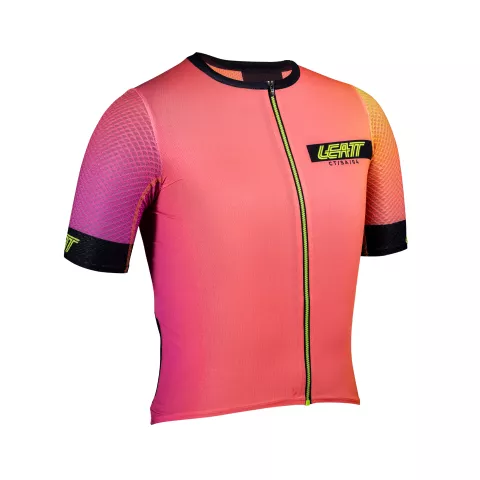 LEATT cyklistický dres krátky rukáv MTB Endurance 6.0, dámsky,  Neon