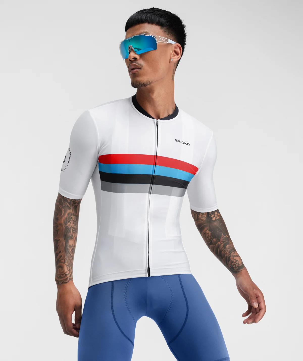 Pánsky cyklistický dres s krátkym rukávom SIROKO M2 Westfalia