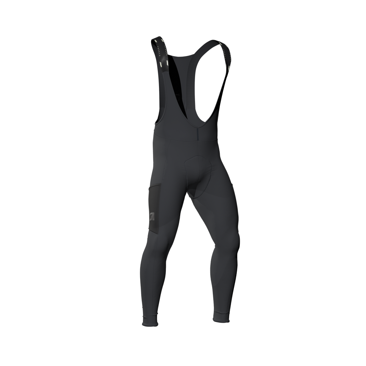 LEATT cyklistické dlhé nohavice Bib Long MTB ThermaFlow 4.0, Black