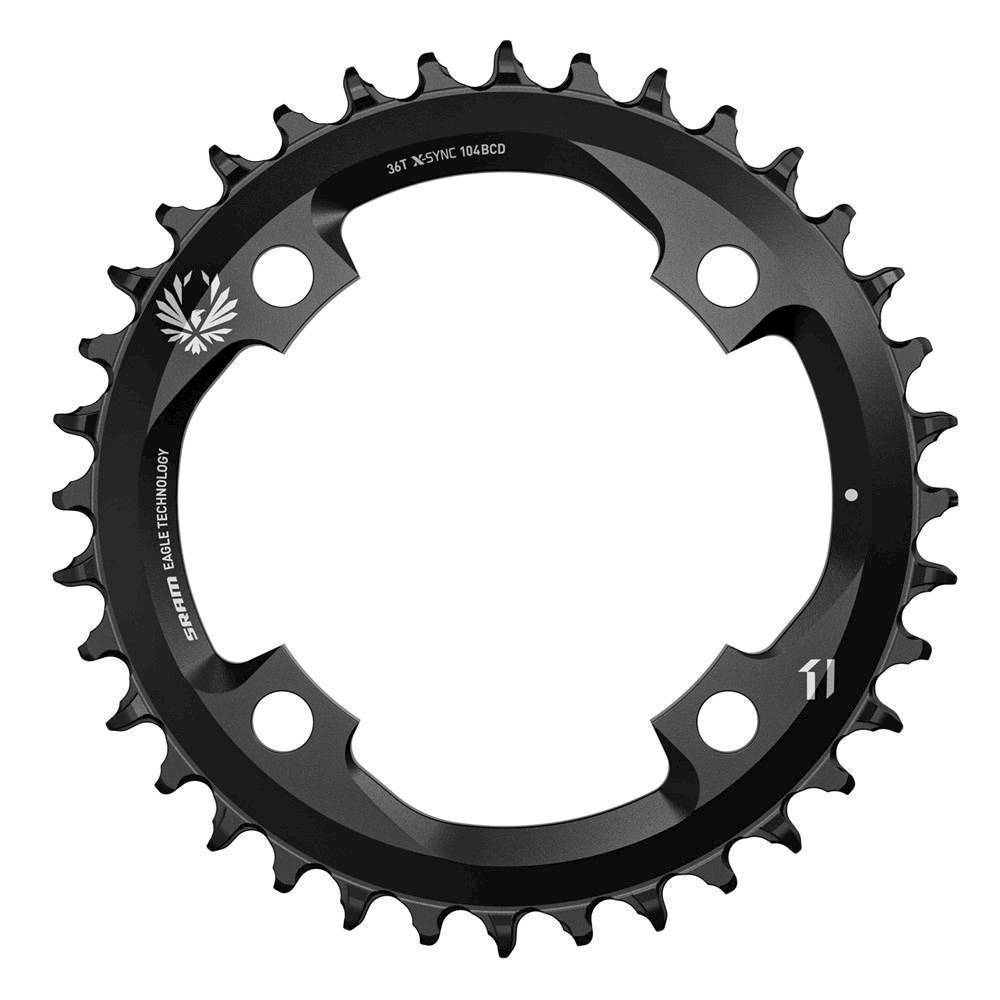 SRAM CRING X-SYNC EAGLE 36T 104 BLK