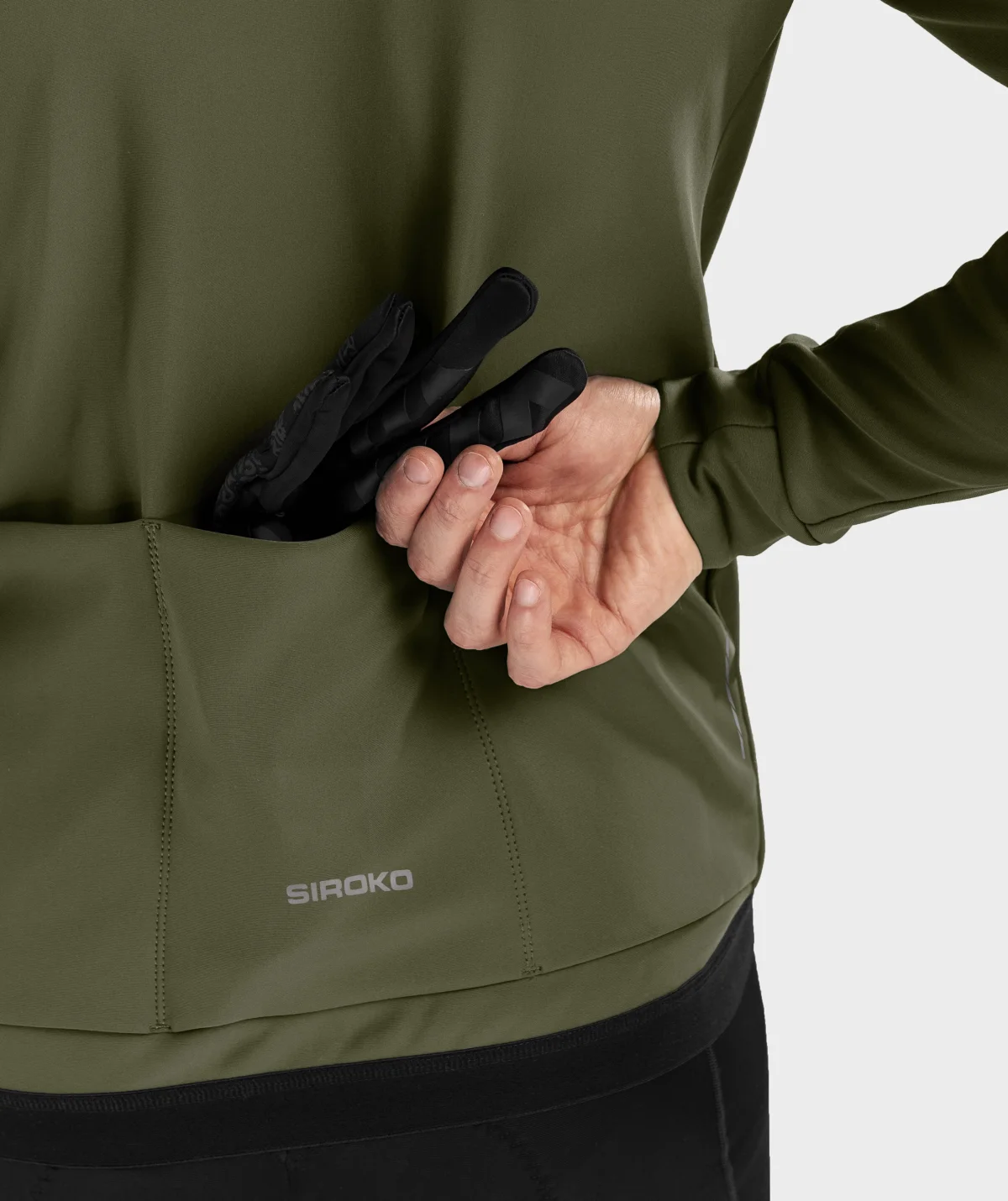 Pánska softshellová cyklistická bunda SIROKO J1 Khangai